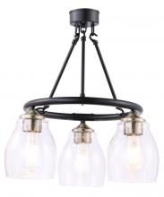  2437-878 - Winsley - 3 Light Chandelier