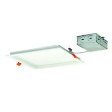  NFLIN-S81535WWLE3 - 8" FLIN Square Recessed LED, 1400lm, 3500K, 20W, 120V Triac/ELV Dimming, White