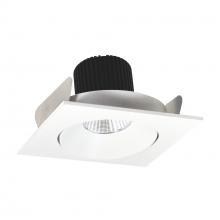  NIO-4SCCDXMPW/HL - 4" Iolite LED Square Adjustable Cone Reflector, 1500lm/2000lm/2500lm (varies by housing),