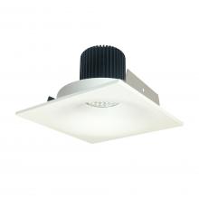  NIO-4SNBCDXMPW/HL - 4" Iolite LED Square Bullnose, 1500lm/2000lm/2500lm (varies by housing), Comfort Dim, Matte