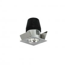 Nora NIO-1SNB50XNN - 1" Iolite LED NTF Square Bullnose, 600lm, 5000K, Natural Metal Reflector / Natural Metal Flange