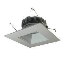 Nora NLCB2-65615CDWW - 6" Cobalt Dedicated High Lumen Square/Square, 1500lm, Comfort Dim, White Reflector / White