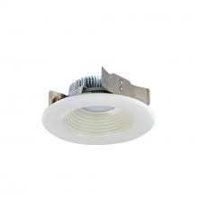  NLCBS-4W528527WW - 4" Cobalt Shallow High Lumen LED Trim, Round Baffle, 850lm, 2700K, White