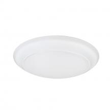  NLOPAC2-R6509T2427W - 6" AC Opal LED Surface Mount, 1100lm / 16.5W, 2700K, White finish