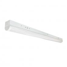  NLSTR-4L1334W - 48" LED Tunable Strip Light, 3300lm / 24W, Selectable CCT (30/35/40K), White finish, 120-277V