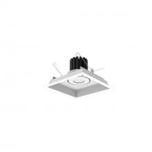  NMRT3-1RL335SWW - One-Head Flanged LED Multiple Lighting Trim, 2500lm per Head w/ Spot Optic, 3500K, Regressed White