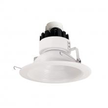  NRMC3-62L130NWW - 6" Marquise III Retrofit, White Baffle/White Flange, 120-277V; 0-10V Dimming, 1300lm / 12W,