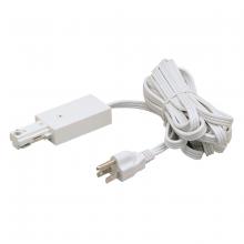  NT-321W - Cord and Plug Set, 12', 1 circuit track, White