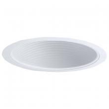  NTM-41 - 6" Stepped Baffle w/ Plastic Ring, White