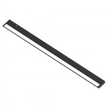 Nora NUDA-42TWB/USB - 42" 120V Adjustable LEDUR Under Cabinet with Selectable CCT & USB Ports, Black Finish