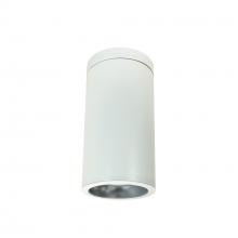  NYLD2-6S10130DWW - 6" Cobalt Surface Mount Cylinder, White, 1000L, 3000K, Matte Powder White Reflector, 120V