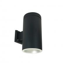 Nora NYLS3-6W1L335NC12HZB - 6" Sapphire III Wall Mount Black Cylinder, Haze Reflector/Haze Flange, 120-277; 0-10V Dimming,