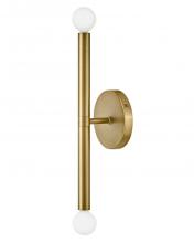 Lark 83192LCB - Medium Two Light Tall Sconce