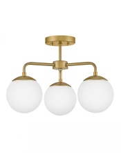 Lark 84203LCB - Medium Semi-Flush Mount