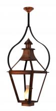  CR22E-HSI-PY - Creole 22 Electric-Hurricane Shade-Pendent Yoke