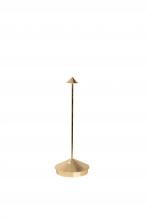  LDO650BFO - Pina Pro Table Lamp - Gold Leaf