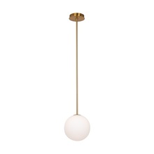  AC11761BR - Aurelia Collection 1-Light Pendant Brass