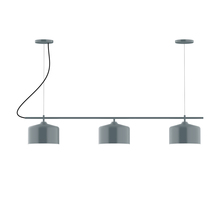  CHA419-40 - 3-Light Linear Axis Chandelier (8.5" J-Series pack)