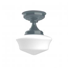 Montclair Light Works FMA021-40 - Schoolhouse 12" flush mount