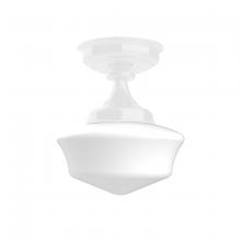 Montclair Light Works FMA021-44 - Schoolhouse 12" flush mount