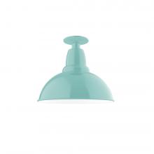  FMB106-48 - 12" Cafe Flush Mount Light in Sea Green