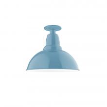  FMB106-54 - 12" Cafe Flush Mount Light in Light Blue