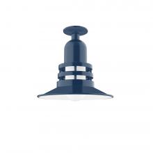  FMB148-50 - Atomic 12" Flush Mount Light in Navy