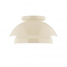  FMDX445-16-L10 - 10" Nest LED Flush Mount, Cream