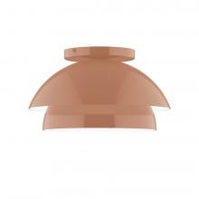  FMDX445-19-L10 - 10" Nest LED Flush Mount, Terracotta