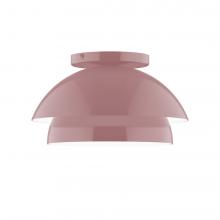  FMDX445-20-L10 - 10" Nest LED Flush Mount, Mauve