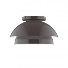  FMDX445-51-L10 - 10" Nest LED Flush Mount, Architectural Bronze