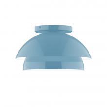  FMDX445-54-L10 - 10" Nest LED Flush Mount, Light Blue