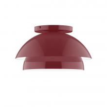  FMDX445-55-L10 - 10" Nest LED Flush Mount, Barn Red