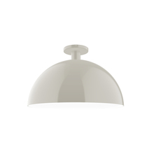 Montclair Light Works FMDX472-38 - 18" Ray Flush Mount, Silk Gray