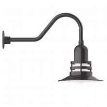  GNB148-51-B01 - Atomic 12" gooseneck wall light