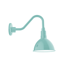 Montclair Light Works GNV115-48 - Deep Bowl 10 inch gooseneck wall light