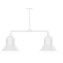  MSD123-44 - Prima 12" 2-light Stem Hung Pendant Light