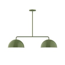  MSG432-22-L10 - 2-Light Axis Linear LED Pendant, Fern Green