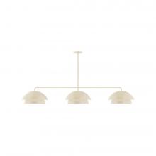  MSNX445-16-L12 - 3-Light Axis LED Linear Pendant, Cream