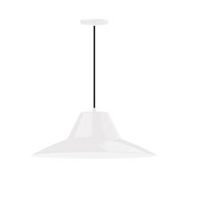 Montclair Light Works PEB203-44-44-C21 - XL Choices Angled Cap 24" pendant