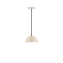 Montclair Light Works PEB431-16 - 8" Arcade Pendant, Cream