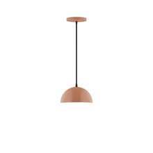 Montclair Light Works PEB431-19 - 8" Arcade Pendant, Terracotta