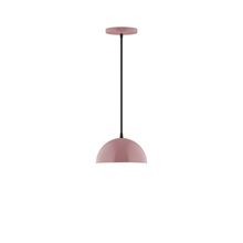 Montclair Light Works PEB431-20 - 8" Arcade Pendant, Mauve