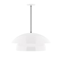  PEBX447-44-L13 - 24" Nest LED Pendant, White