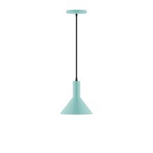 Montclair Light Works PEBX451-48 - 8" Chase Pendant, Sea Green