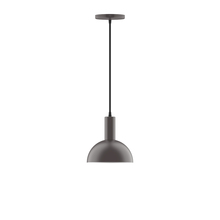 Montclair Light Works PEBX456-57 - 8" Ray Pendant, Bronze Matte