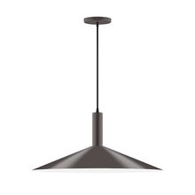 Montclair Light Works PEBX478-51-C23-L10 - 24" Zing LED Pendant