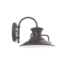 Montclair Light Works SCC142-57 - 12" Homestead shade, wall mount sconce, Bronze Matte