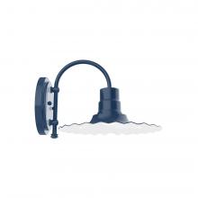  SCC158-50 - 12" Radial shade, wall mount sconce, Navy