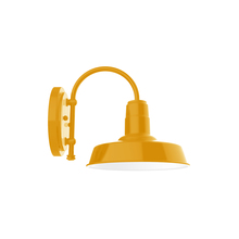 Montclair Light Works SCC181-21 - 10" Warehouse shade, wall mount sconce, Bright Yellow